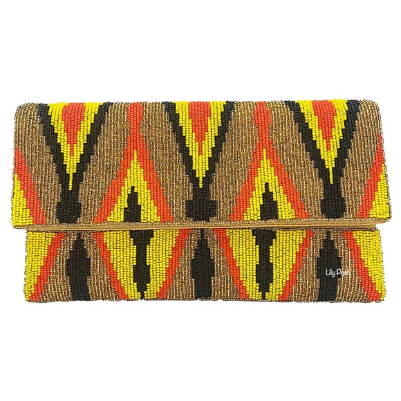 Beaded Crossbody Clutch Bag - Picture 5 of 6